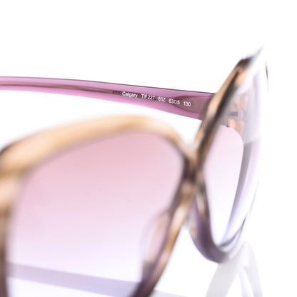Tom Ford Calgary Sunglasses TF227 Purple 6 of 8