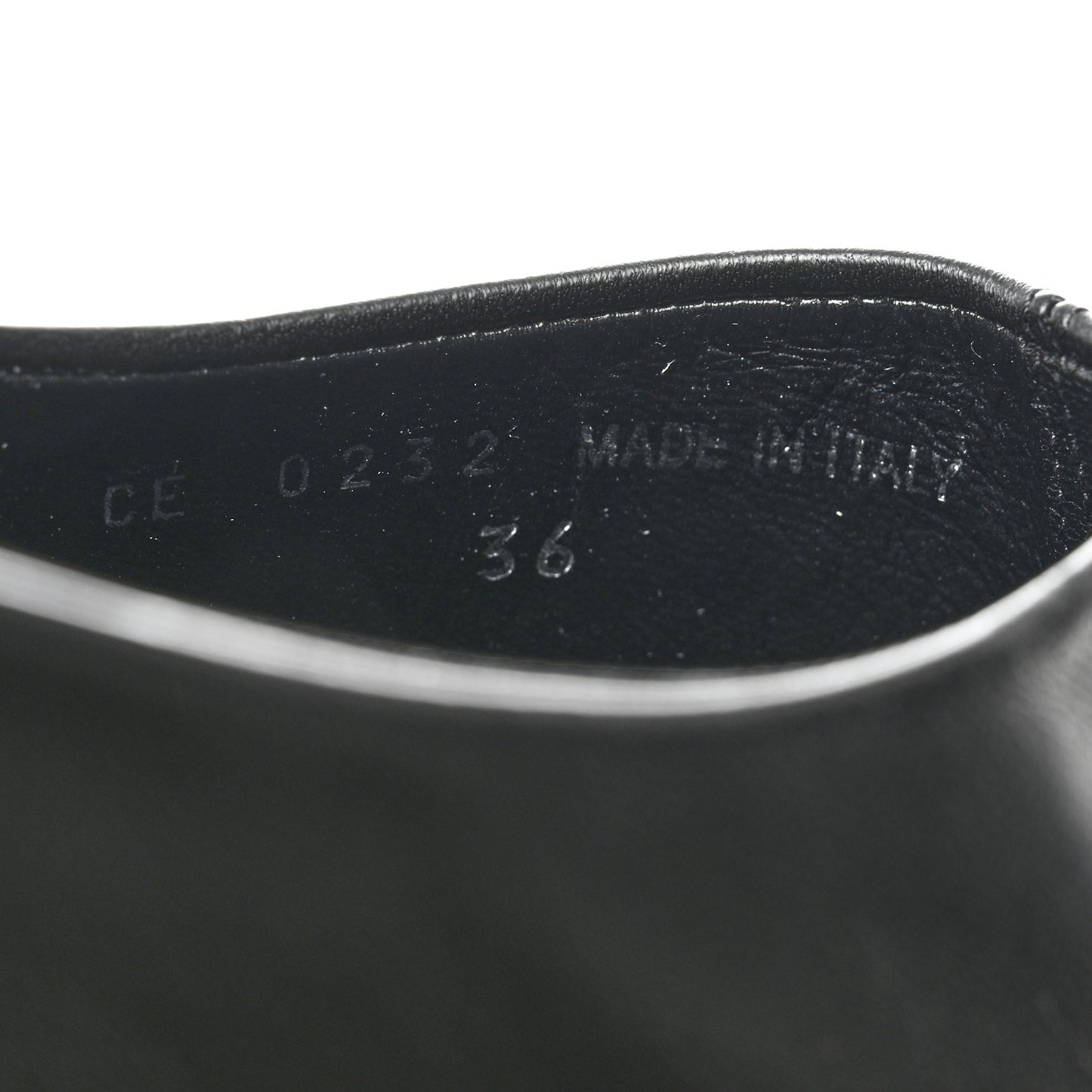 Calfskin Clogs 36 Black