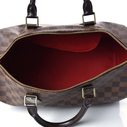 Louis Vuitton Damier Ebene Speedy 35 4 of 9