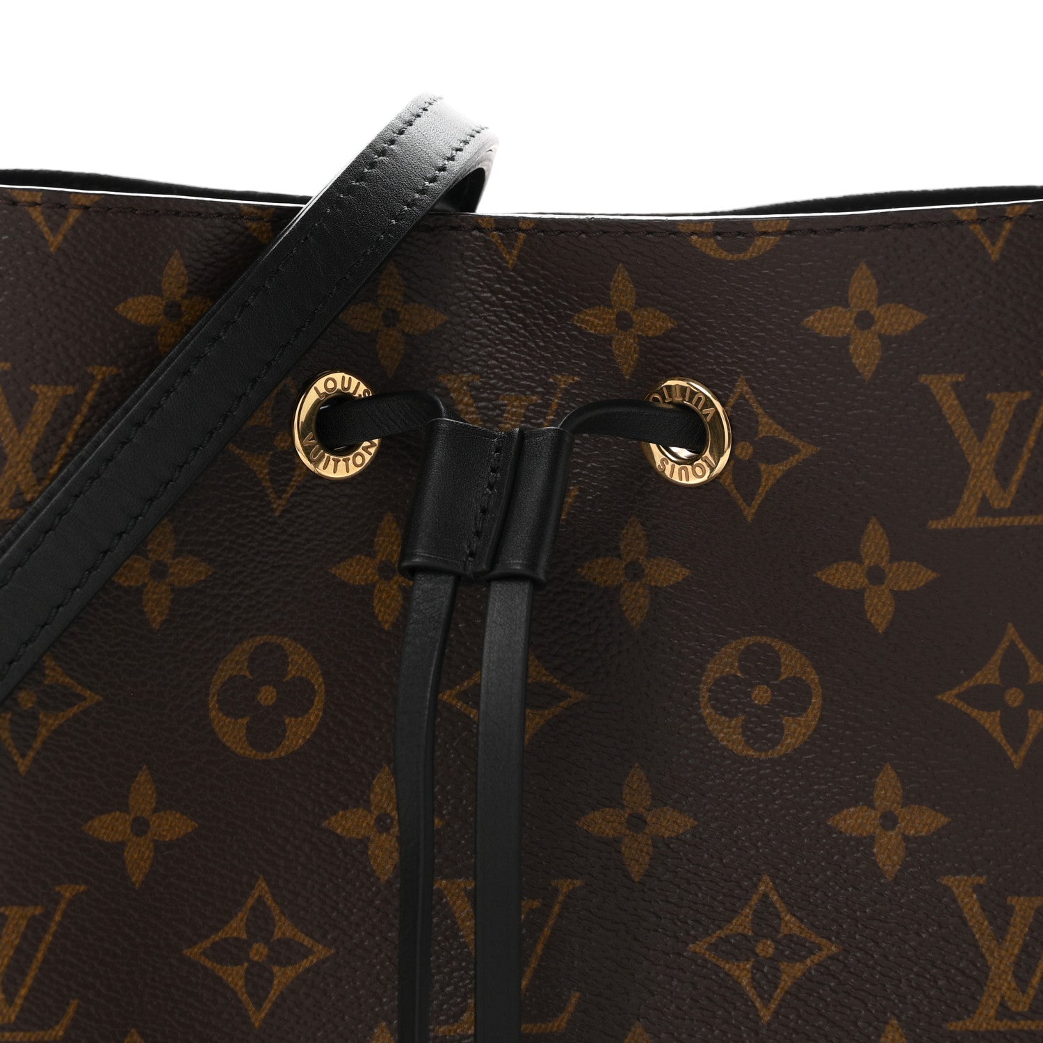 Louis Vuitton Monogram Neonoe MM Black 9 of 11