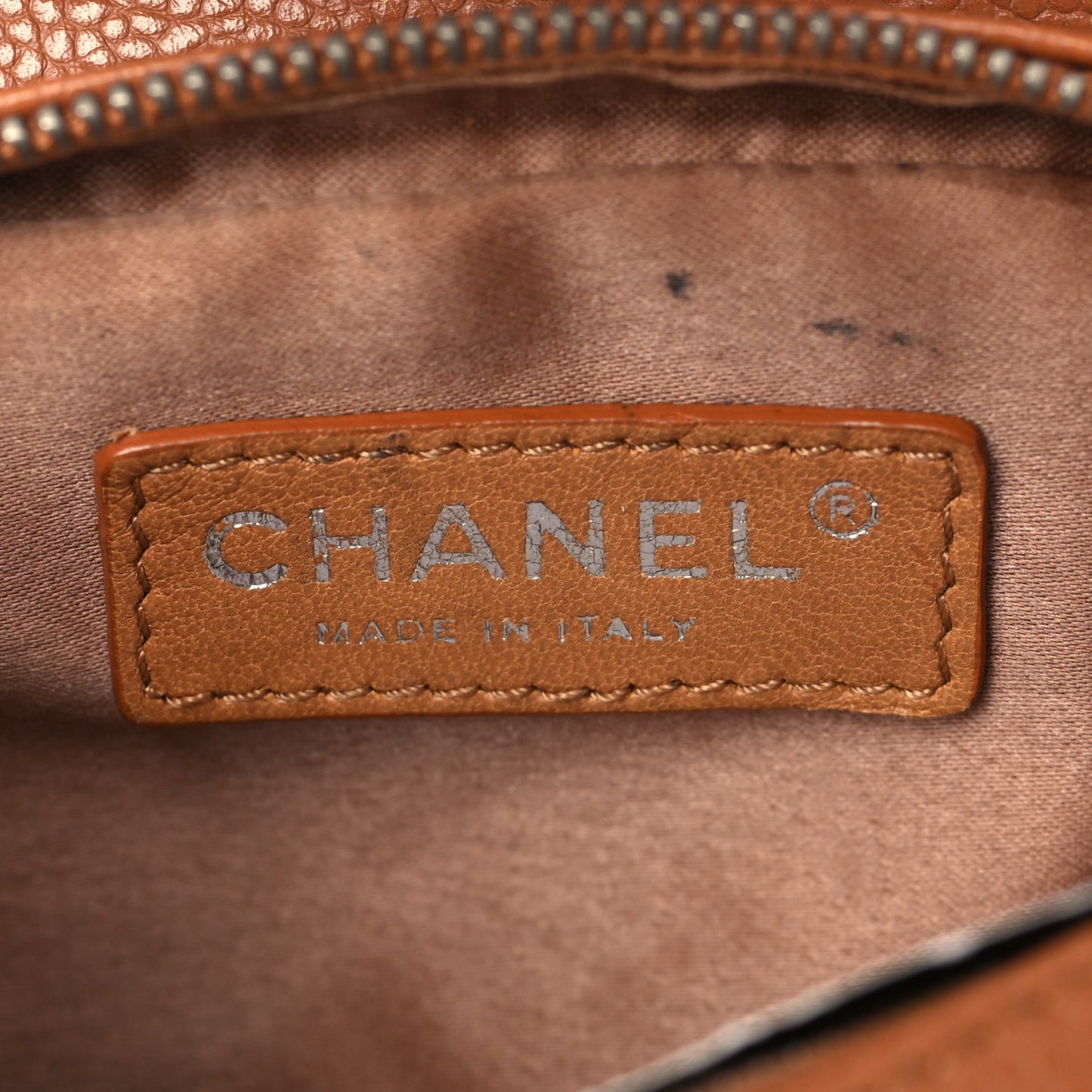 Caviar Quilted New Mini Flap Brown