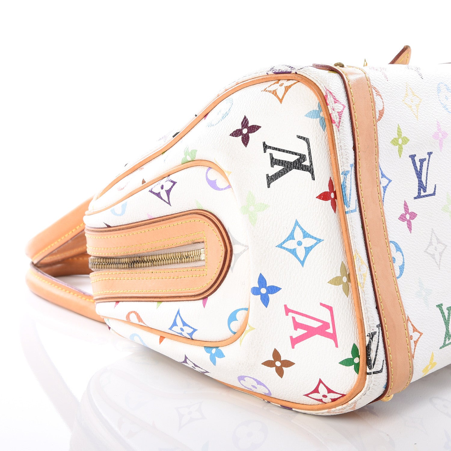 Louis Vuitton Monogram Multicolor Priscilla White 5 of 14