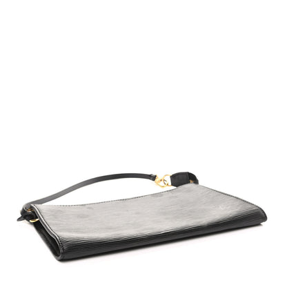 Louis Vuitton Epi Pochette Accessories 24 Black 4 of 7