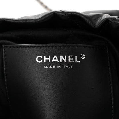 Chanel Shiny Calfskin Quilted Mini Chanel 22 Black 6 of 10