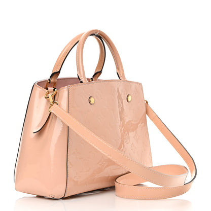 Louis Vuitton Vernis Montaigne BB Rose Ballerine 3 of 20