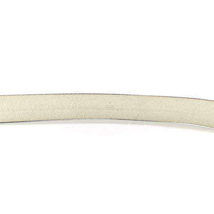 Gucci Calfskin Double G Belt 95 38 White 8 of 10