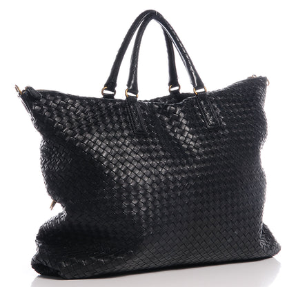 Bottega Veneta Nappa Intrecciato Convertible Bag Nero Black 3 of 8