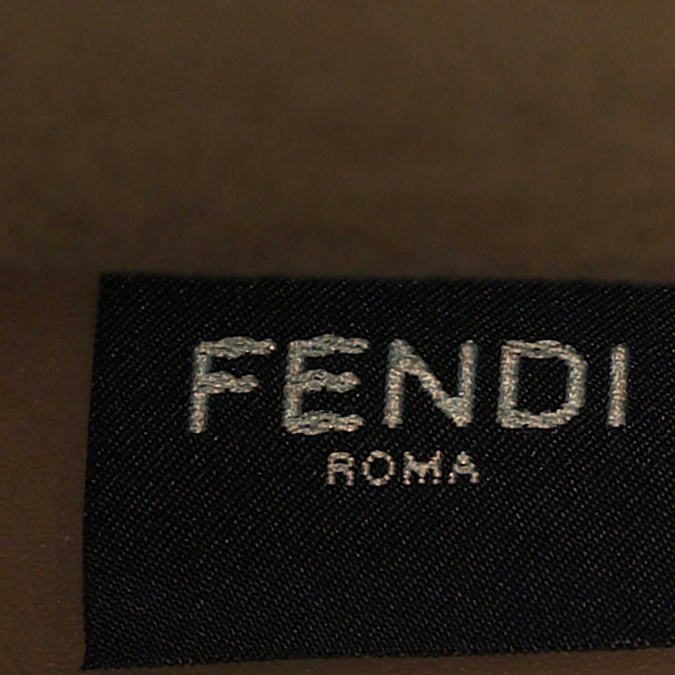 Fendi Glazed Fabric Plexiglass FF Logo Bikini Girls Medium Fendi Sunshine Shopper Tote Bianco Perla Multicolor Miele Scuro 7 of 10