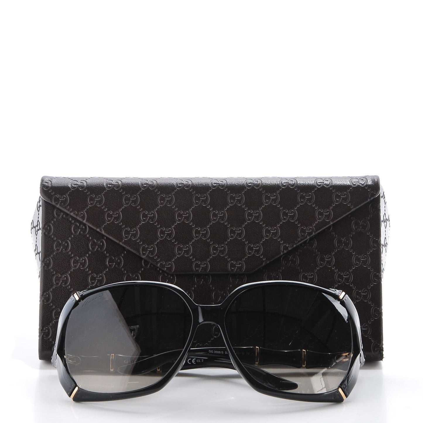 Bamboo Effect Sunglasses 3508/S Black