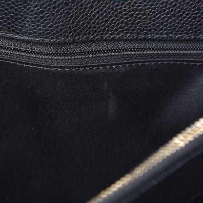 Chanel Caviar Quilted Grand Shopping Tote GST Black 19 of 21