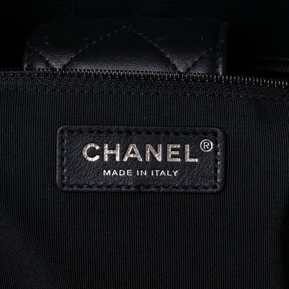Chanel Calfskin Quilted Large Classic Shopping Tote Black 6 of 11