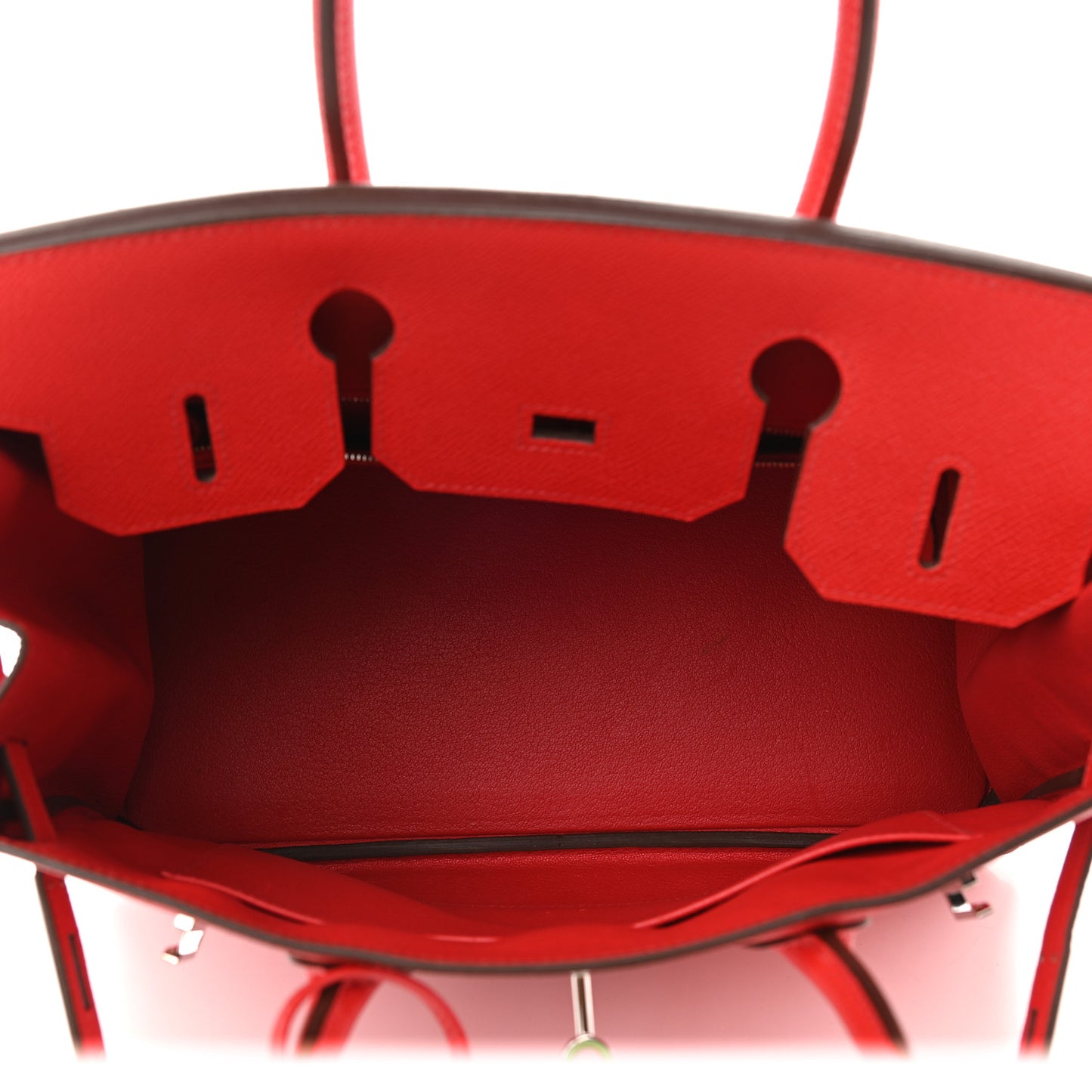 Epsom Birkin 30 Rouge De Coeur