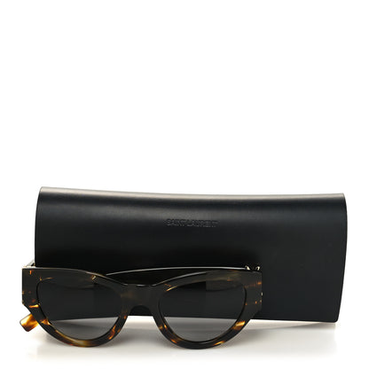 Saint Laurent Acetate Cat Eye Sunglasses SLM94 003 Tortoise 8 of 8