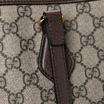 Gucci GG Supreme Monogram Medium Ophidia Shopping Tote Brown 18 of 19
