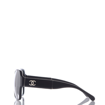 Chanel Square Summer CC Sunglasses 5230Q Black 3 of 7