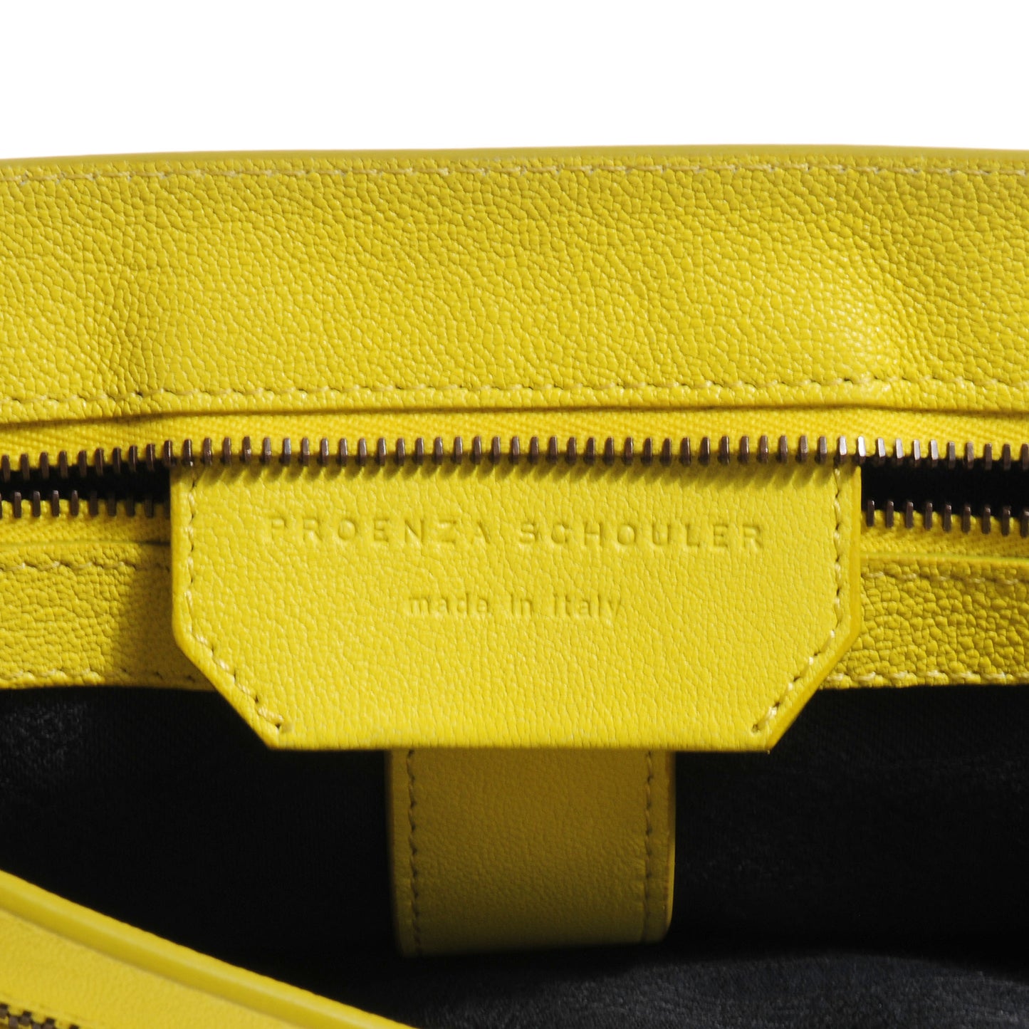Lambskin PS1 Medium Satchel Sunshine