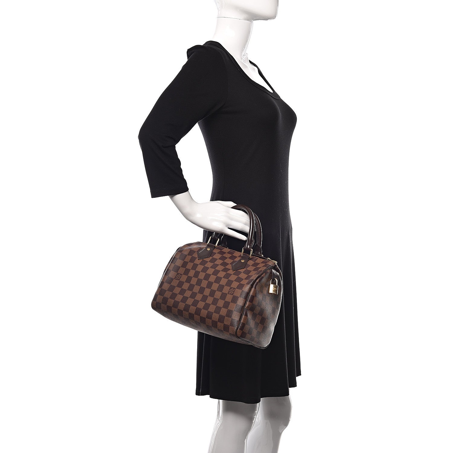 Louis Vuitton Damier Ebene Speedy 25 2 of 11