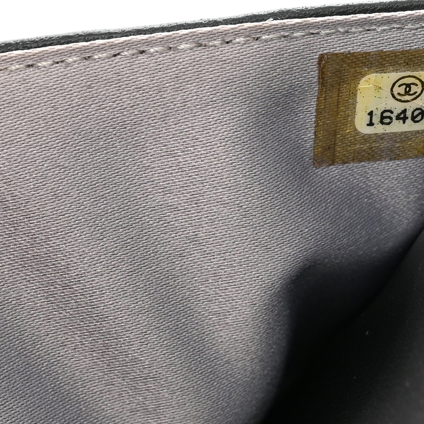 Lambskin Camellia Embossed Wallet on Chain WOC Black