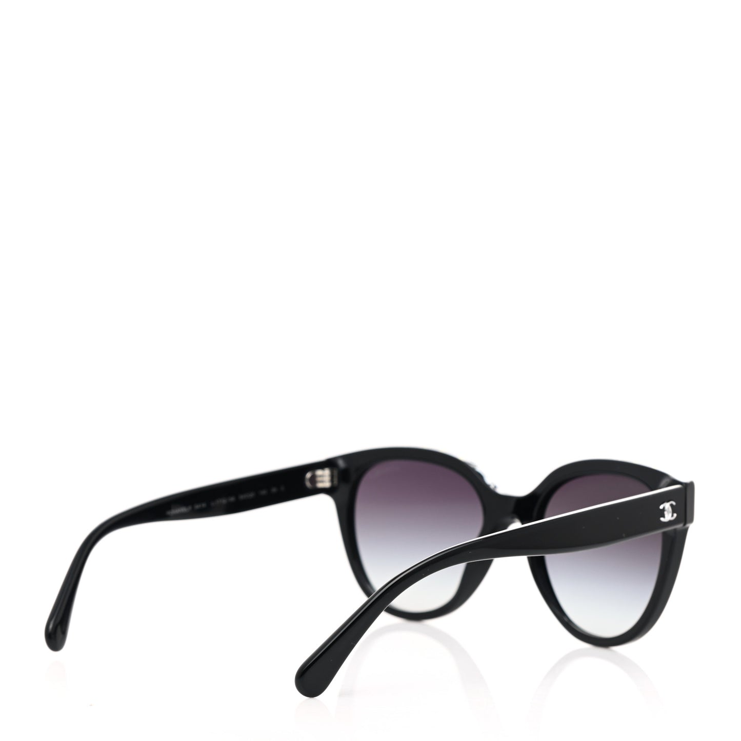Acetate CC Butterfly Sunglasses 5414 Black Beige