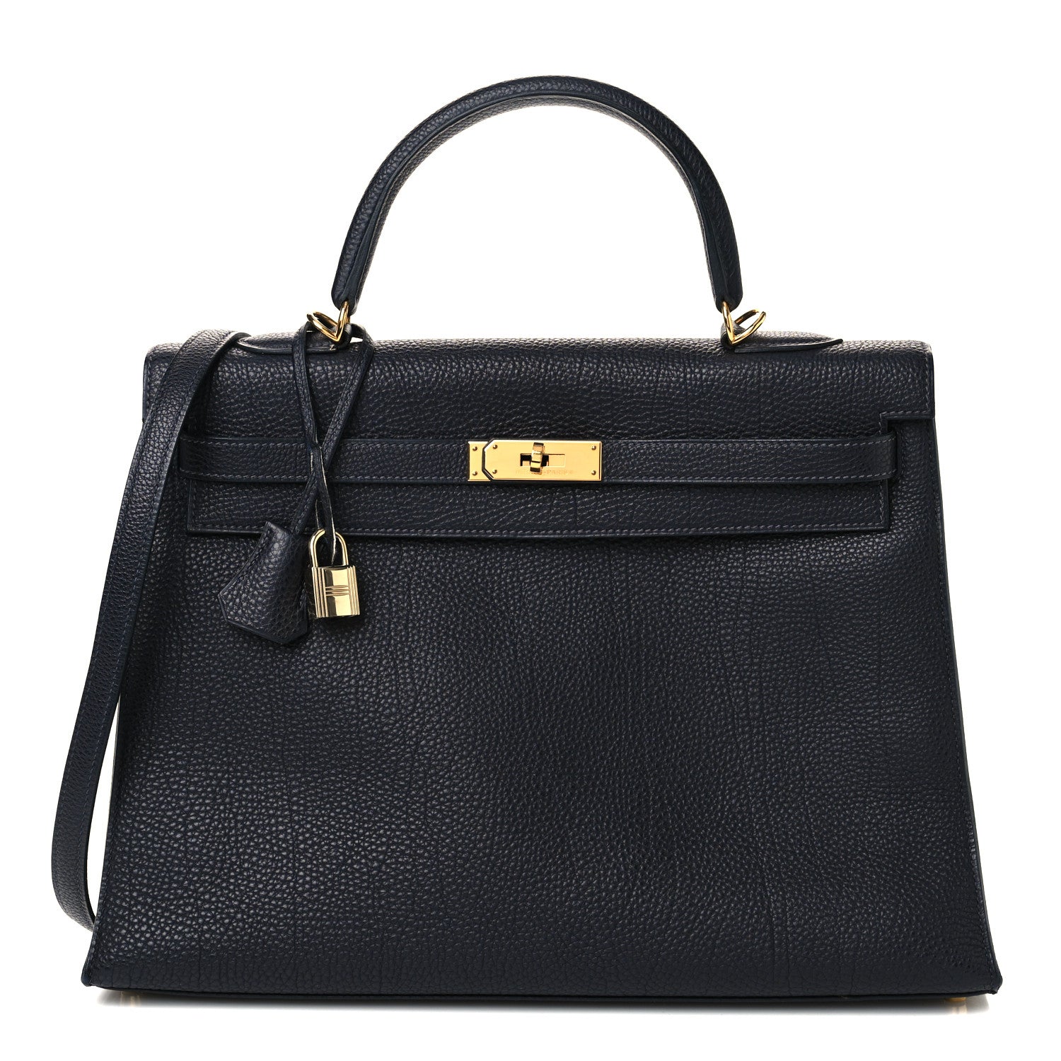 Hermes Fjord Kelly Sellier 35 Bleu Indigo 1 of 18