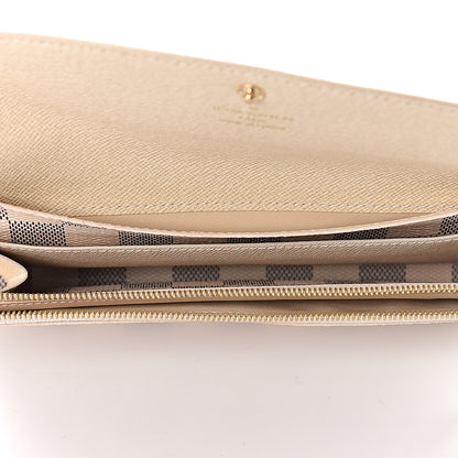 Louis Vuitton Damier Azur Emilie Wallet 5 of 8