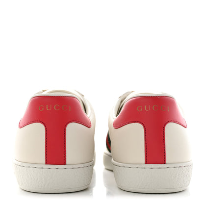 Gucci X FREYA HARTAS Calfskin Miro Soft Web Mythical Creature Embroidered Mens Ace Sneakers 6 New Mystic White 5 of 13