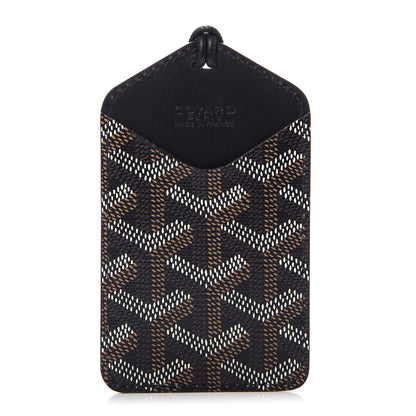 Goyard Goyardine Luggage Tag Black 2 of 6