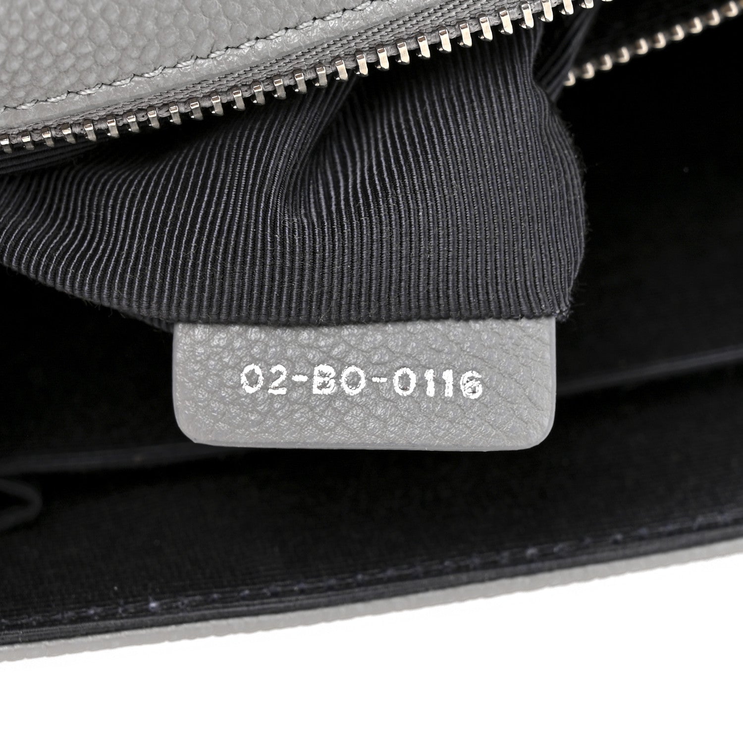 Christian Dior Grained Calfskin Medium Diorama Flap Bag Gris 7 of 11