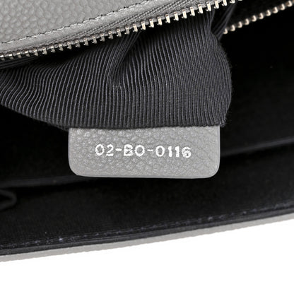 Christian Dior Grained Calfskin Medium Diorama Flap Bag Gris 7 of 11