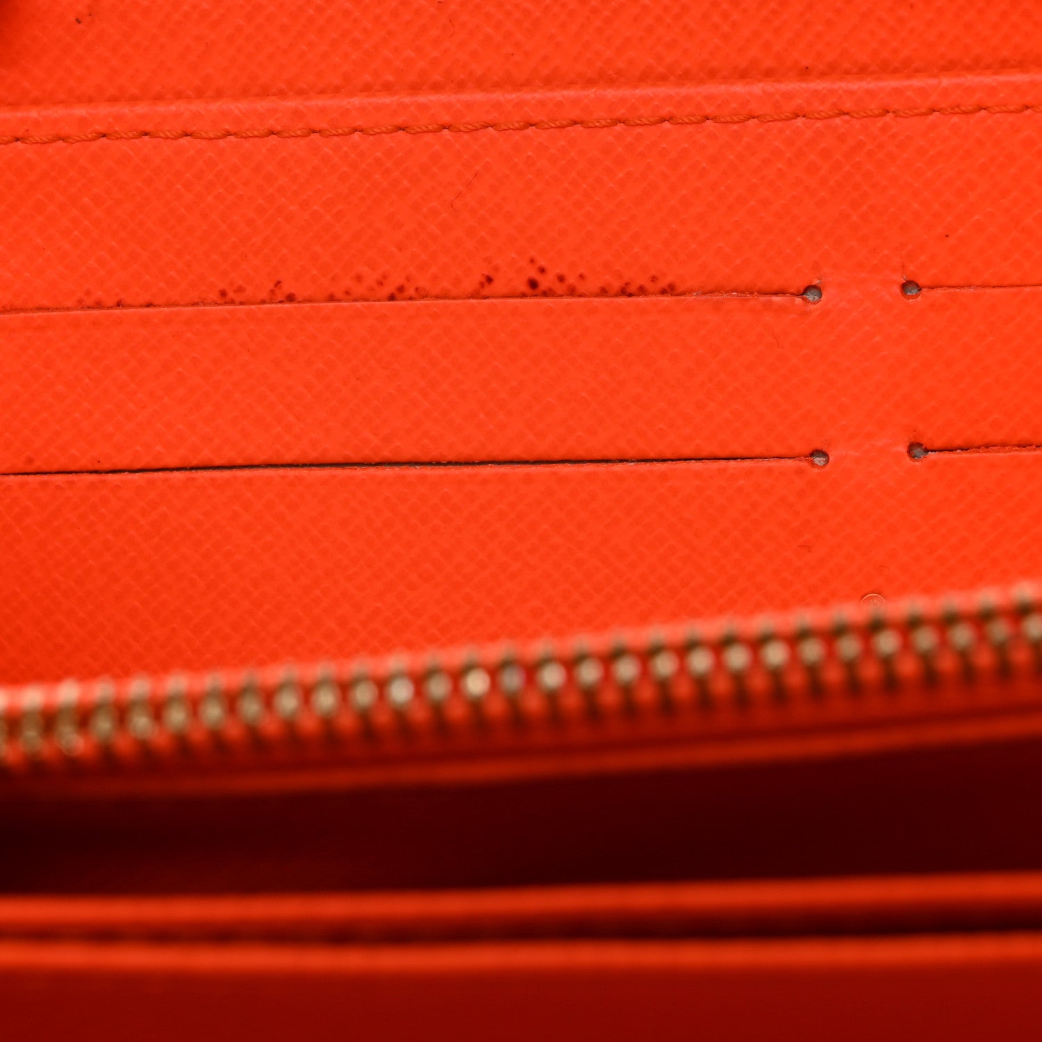 Louis Vuitton Monogram Graffiti Zippy Wallet Orange 8 of 9