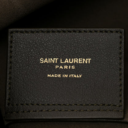 Saint Laurent Calfskin Large Shopping Tote Light Musk 7 of 11