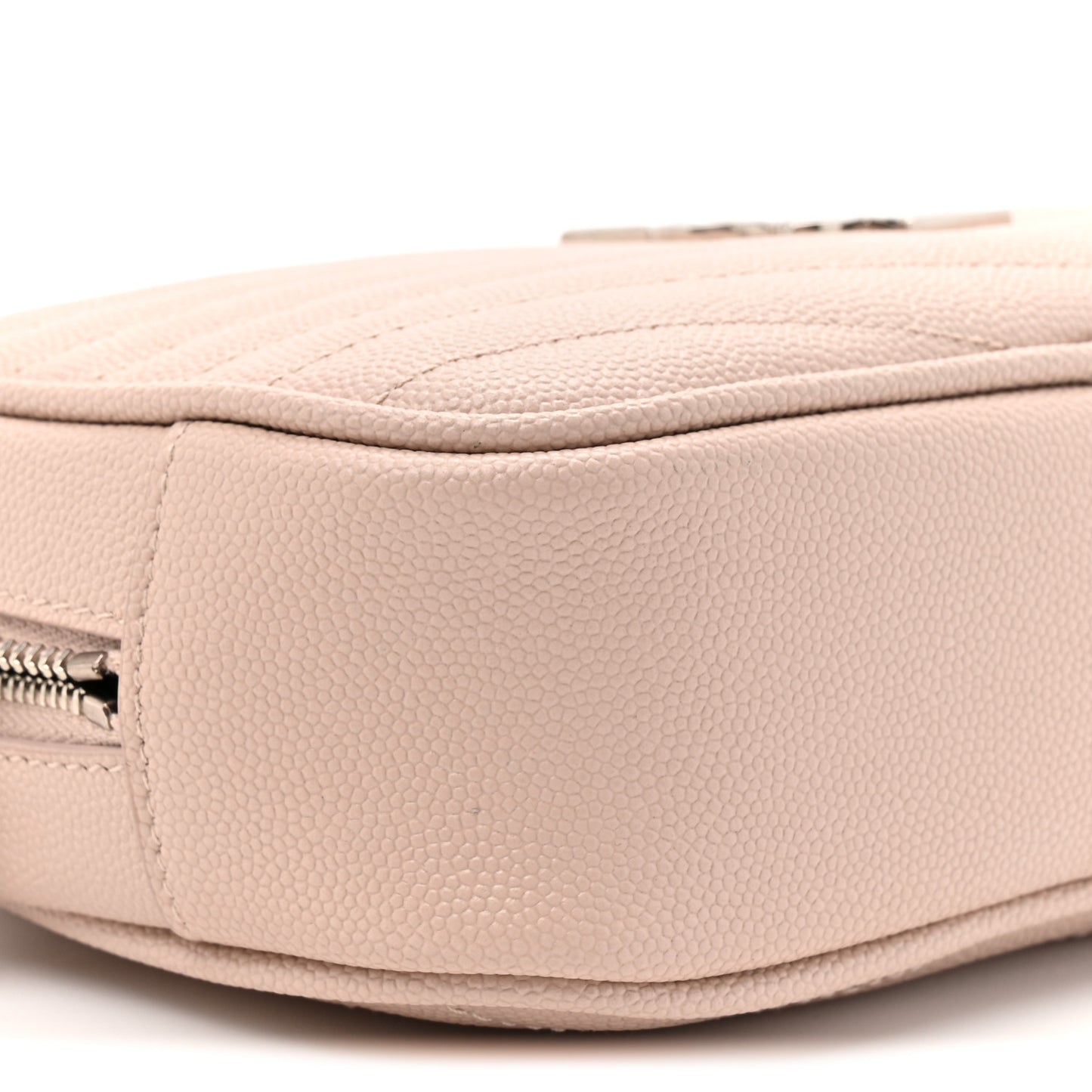 Grain De Poudre Matelasse Monogram Mini Lou Camera Bag Marble Pink
