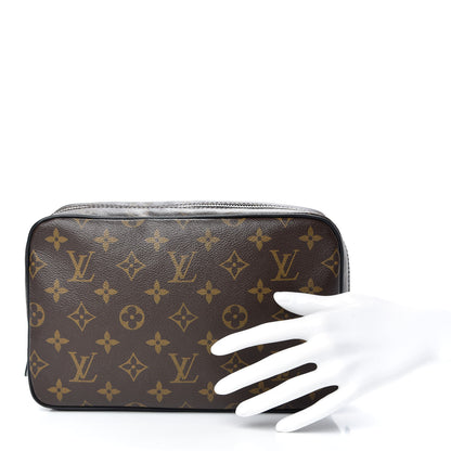 Louis Vuitton Monogram Macassar Toilet Pouch GM 2 of 7