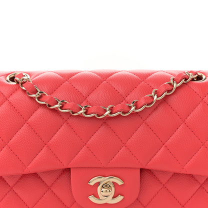 Chanel Caviar Quilted Small Double Flap Red 8 of 10