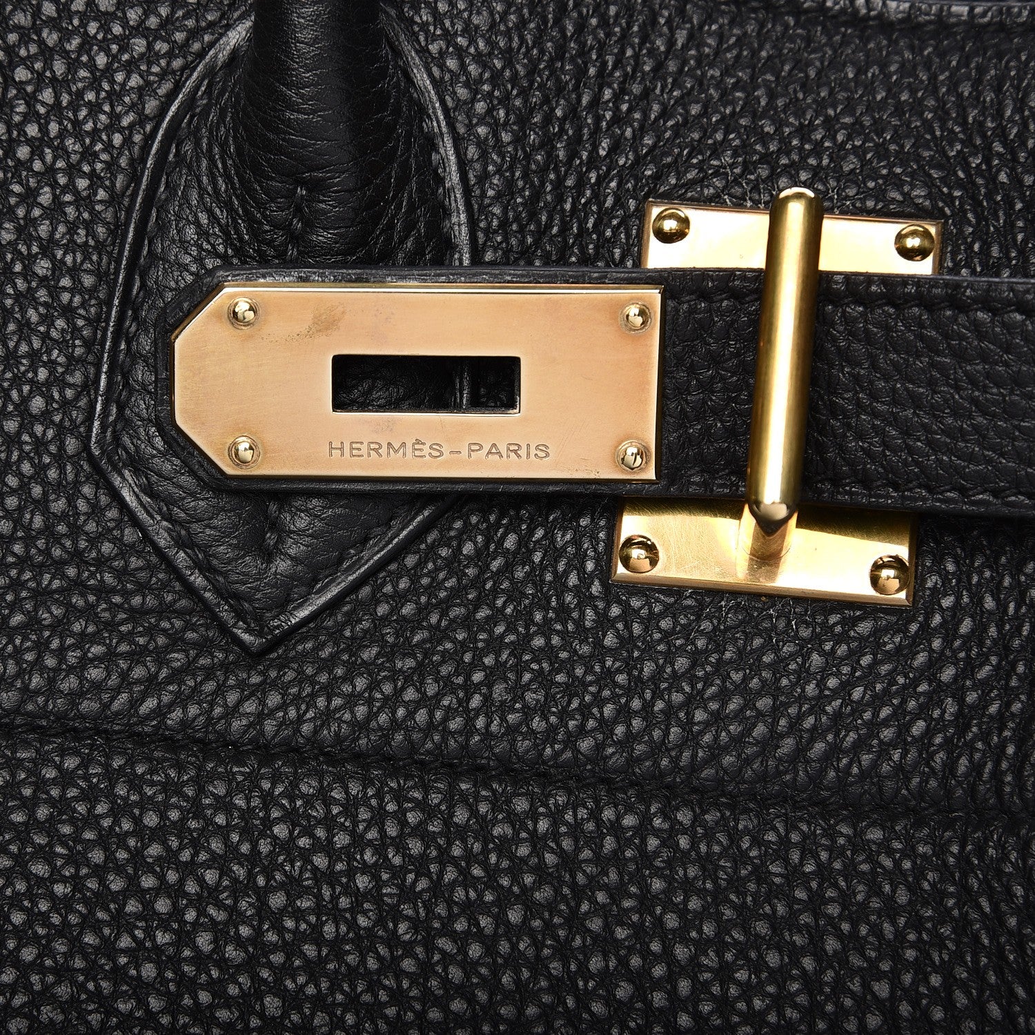 Hermes Togo HAC Birkin 40 Black 9 of 30