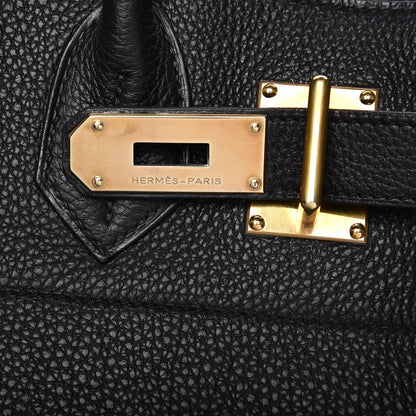 Hermes Togo HAC Birkin 40 Black 9 of 30