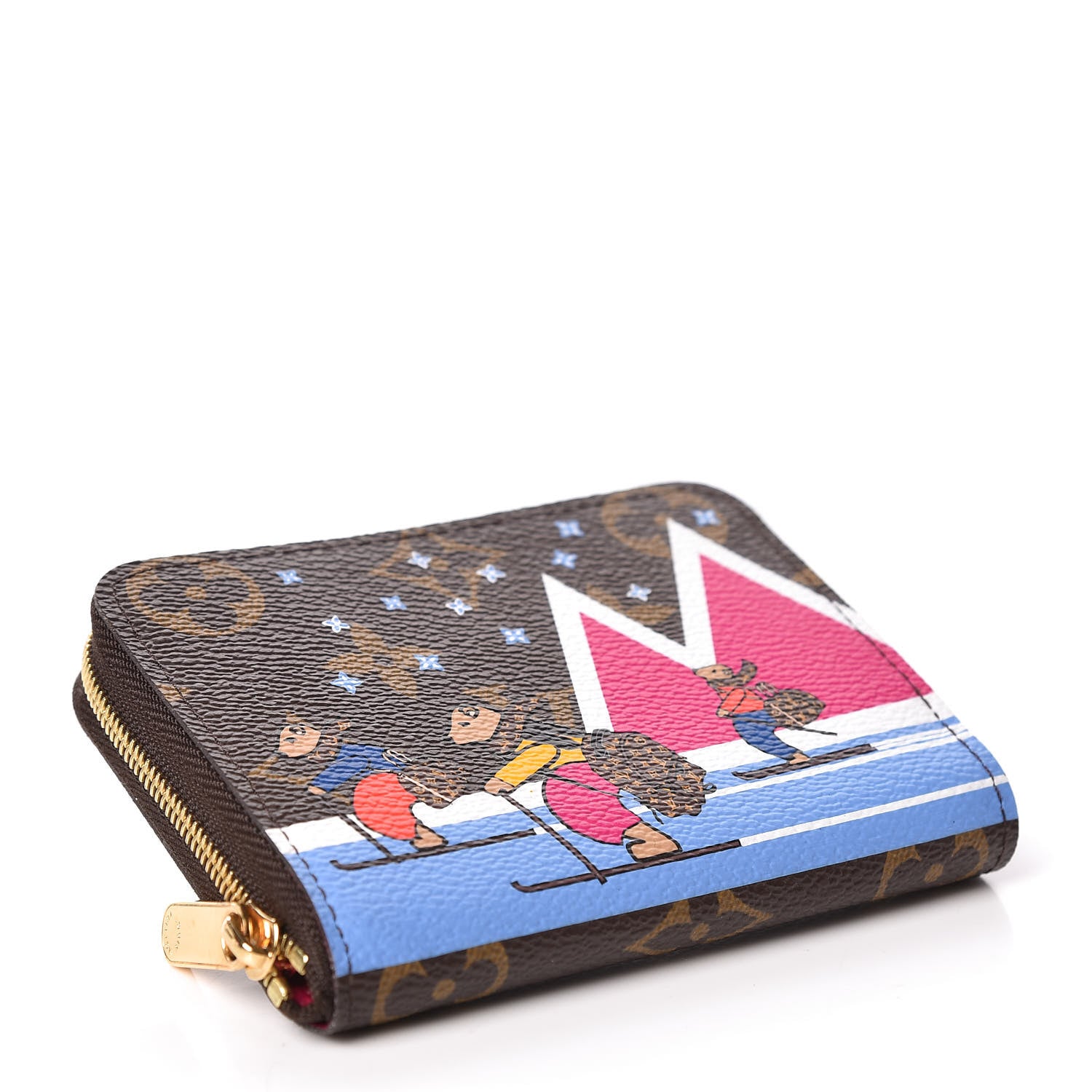 Louis Vuitton Monogram 2018 Christmas Animation Zippy Coin Purse 4 of 9