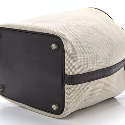 Hermes Toile Swift Picotin 18 PM Chocolate 10 of 10