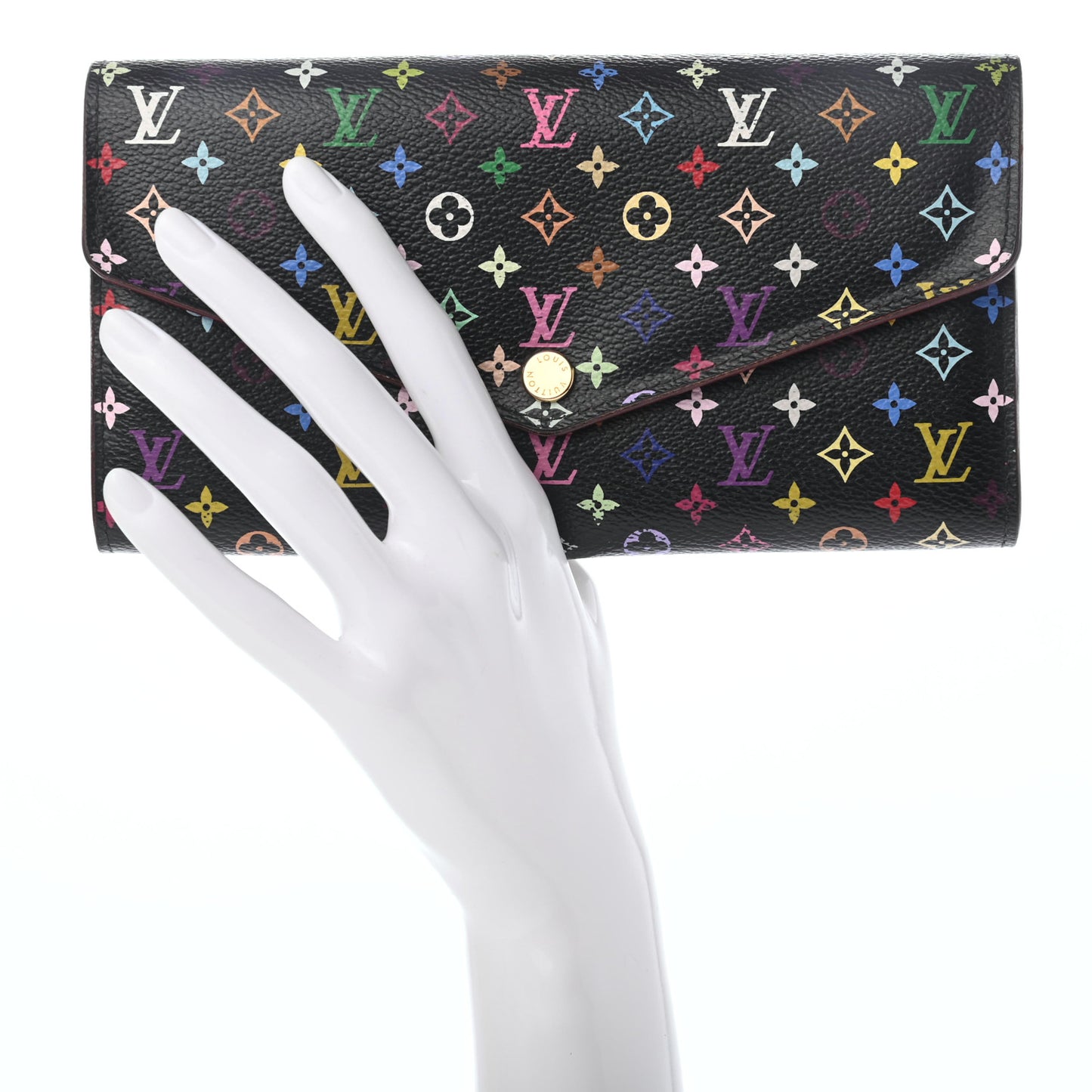 Monogram Multicolor Sarah Wallet NM Black Grenade