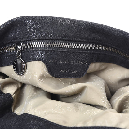 Stella McCartney Shaggy Deer Falabella Fold Over Tote Black 7 of 8