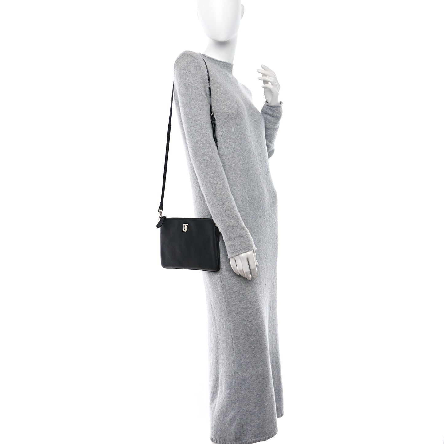 TB Peyton Crossbody Clutch Black