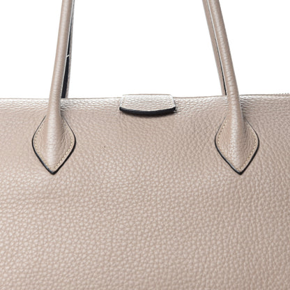 Hermes Taurillon Clemence Paris Bombay 37 Gris Tourterelle 21 of 21