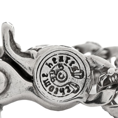 Chrome Hearts Sterling Silver Lobster Clasp Cuban Link Bracelet 3 of 3