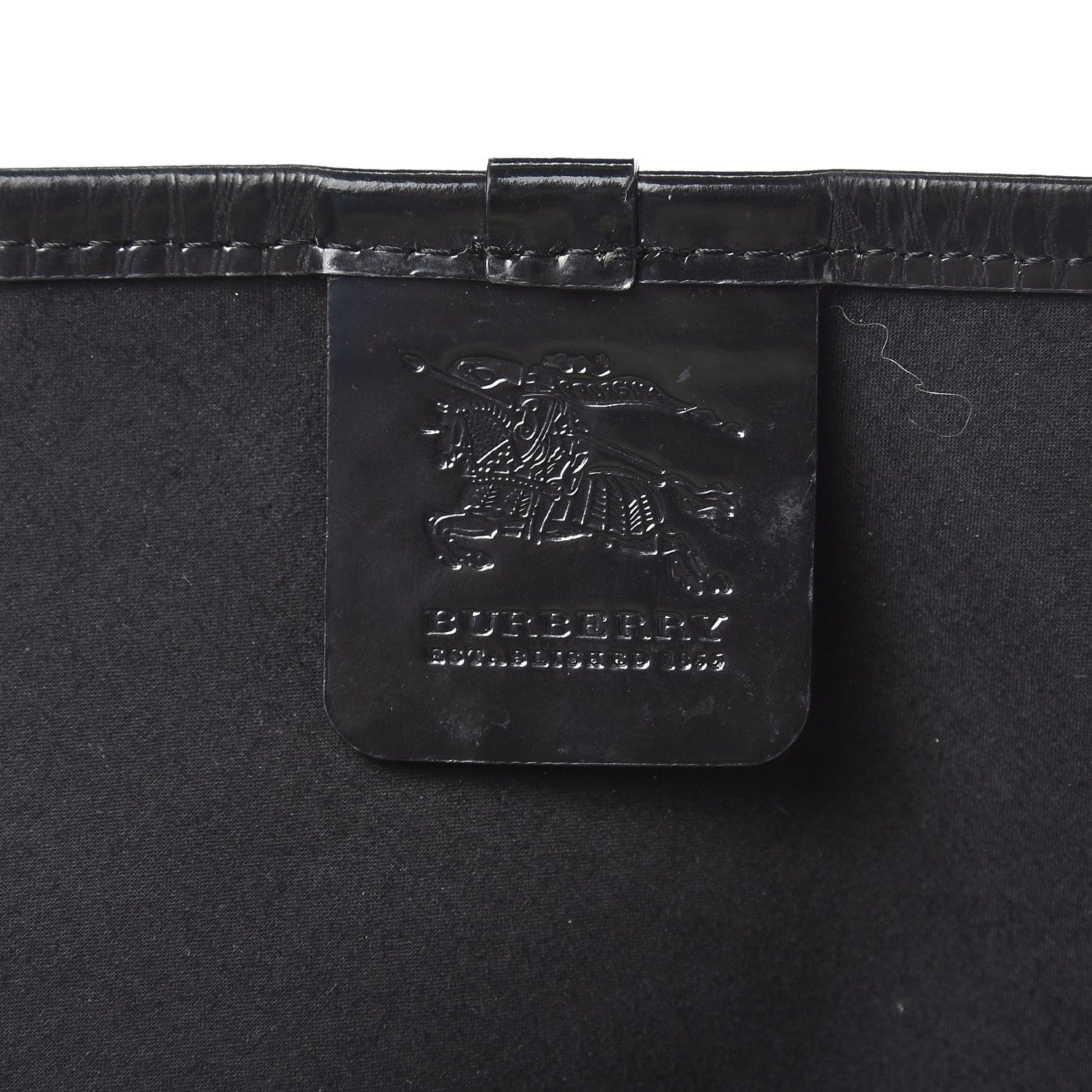 Burberry Nova Check Large Nickie Tote Black 6 of 15