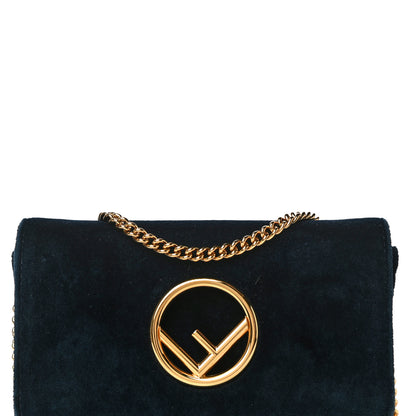 Fendi Velvet F is Fendi Wallet on Chain Blue 9 of 17
