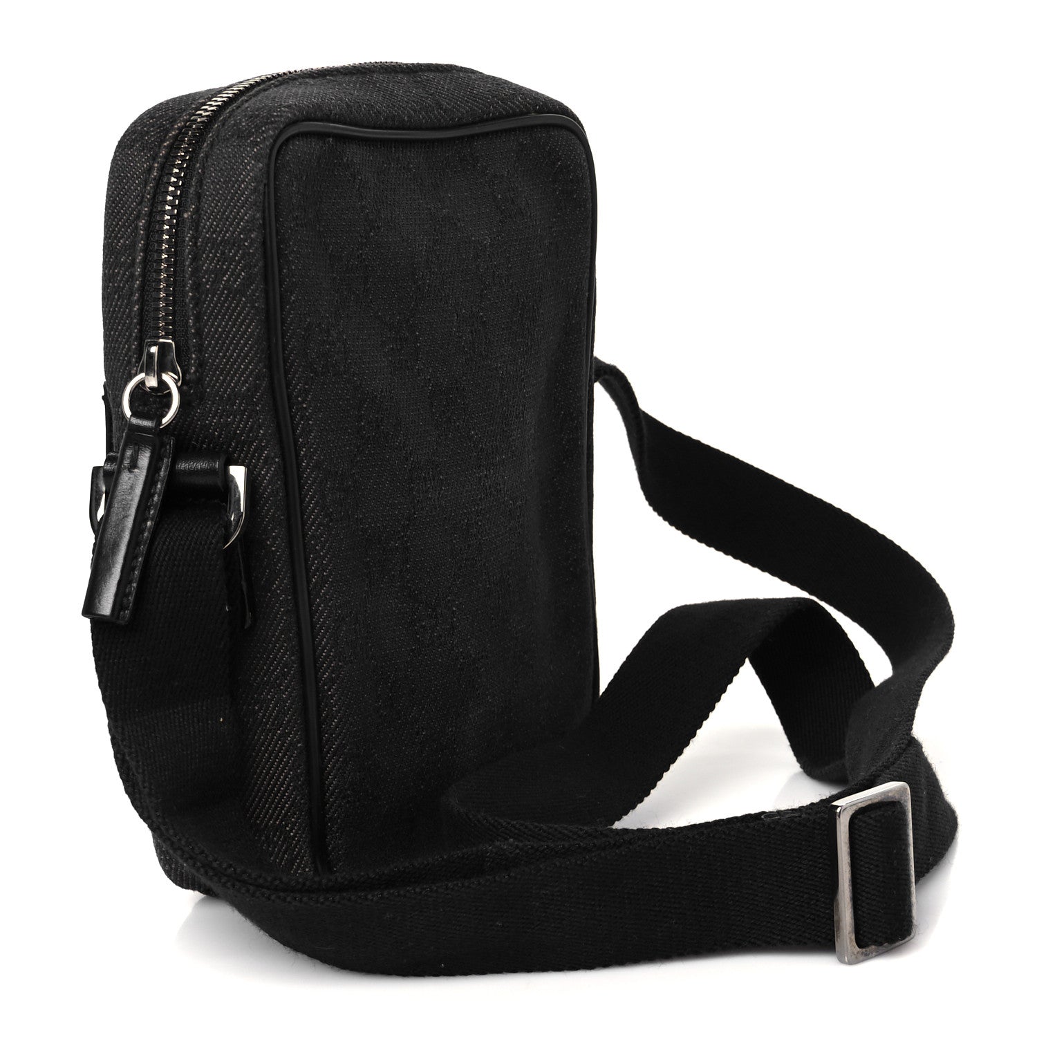 Gucci GG Monogram Crossbody Bag Black 2 of 9