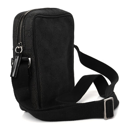 Gucci GG Monogram Crossbody Bag Black 2 of 9
