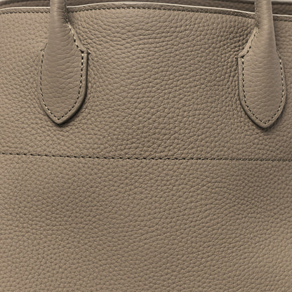 The Row Matte Grained Calfskin Soft Margaux 15 Dark Taupe 7 of 9