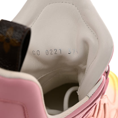 Louis Vuitton Calfskin LV Archlight Sneakers 37.5 Pink 6 of 12