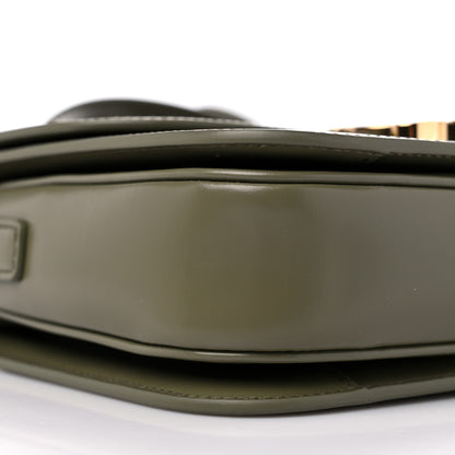 Celine Shiny Calfskin Medium Triomphe Soft Khaki 8 of 9